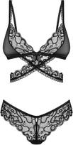 xxl xl - Obsessive obs Bra Set M/L Seksuali liemenėlė - 4 nuotrauka