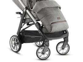 Kojų užklotas univeraliam vežimėliui Inglesina Aptica / Quad Mineral Grey