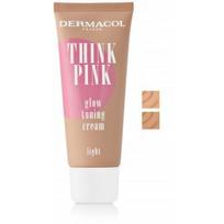 Dermacol Think Pink Glow Toning Cream atspalvį suteikiantis veido kremas - 1 Light