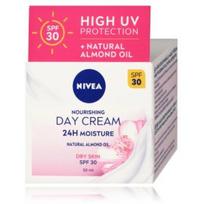 Nivea Essential Nourishing Day Cream SPF30 maitinamasis dieninis kremas sausai veido odai - 50 ml.