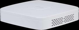vaizdo registratorius dvr - Dahua NVR2104-P-4KS3 IP įrašymo įrenginys 4CH 4PoE Balta (White) - 1 nuotrauka