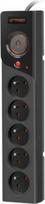 ilgintuvas 30 - ARMAC Z5 Ilgiklis 3m 5x230V 10A Juodas (Black) - 1 nuotrauka