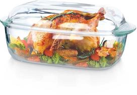Vilde 259603 karščiui atsparus stiklinis indas 3 l + 1,5 l
