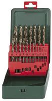 Grąžtai  1-10 mm HSS-Co 19 vnt. "Promotion", Metabo