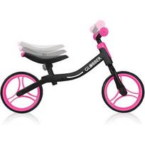 globber go bike - GLOBBER balansinis dviratis GO BIKE juodas/rožinis, 610-132 - 2 nuotrauka