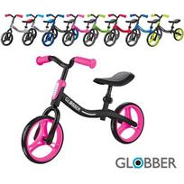 globber go bike - GLOBBER balansinis dviratis GO BIKE juodas/rožinis, 610-132 - 3 nuotrauka