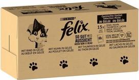 felix kaciu slapias - Purina Felix Mix, 0.085 kg, 120 vnt. - 1 nuotrauka