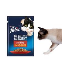 felix kaciu slapias - Purina Felix Mix, 0.085 kg, 120 vnt. - 2 nuotrauka