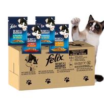 felix kaciu slapias - Purina Felix Mix, 0.085 kg, 120 vnt. - 3 nuotrauka