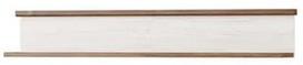 Szynaka Meble Hanging Wall Shelf Country 35 White