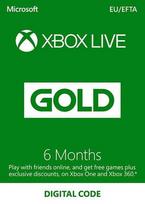 Xbox Live Gold 6 months Xbox Live Key EUROPE