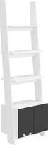 Lentyna Rack 60-1D, balta/juoda