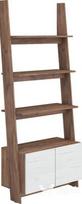 Lentyna Rack 80-1D, ruda/balta