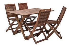 Home4you Modena Table And Four Chairs Set Shorea