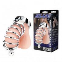 penio narvas - Blueline - Silicone Chastity Cage penio narvas - 1 nuotrauka