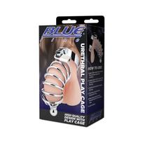 penio narvas - Blueline - Silicone Chastity Cage penio narvas - 2 nuotrauka