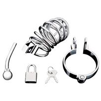 penio narvas - Blueline - Silicone Chastity Cage penio narvas - 3 nuotrauka