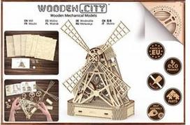 Wooden City Puzzle Mill 219pcs