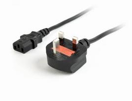 c13 c14 - Gembird Cable IEC320 C14 / Schuko 1.8 m - 1 nuotrauka