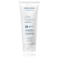 kremas su hialuronu - Missha Super Aqua Ultra Hyalron Cleansing Cream valomasis veido kremas - 200 ml. - 1 nuotrauka