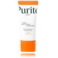 Purito Daily Soft Touch Sunscreen SPF50+ apsauginis veido kremas nuo saulės - 15 ml.