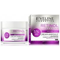 Eveline Retinol Regenerating 5% Cream-Ampoule atkuriamasis naktinis veido kremas - 50 ml.