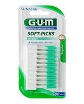 Sunstar Gum Soft-Picks Original tarpdančių šepetėliai 80 vnt