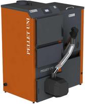 granulinis degiklis - Granulinis katilas Aukštaitijos katilai Pellet Uni 16, komplekte su KIPI ROT POWER 16 kW degikliu, 230 l talpa - 1 nuotrauka