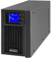 12v pure sine wave - Qoltec 53981 UPS On-line Grynoji sinusinė banga 2kVA 1.6kW LCD USB - 1 nuotrauka