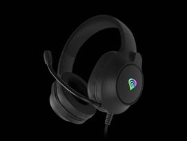 rgb ausines - Genesis Neon 213 RGB Gaming Headset Juodas (Black) - 1 nuotrauka