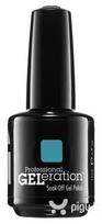 Gelinis nagų lakas Jessica Geleration Faux Fur Blue