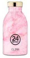 Gertuvė 24 Bottles - Clima Bottle 0,33 L - Rožinė Marble