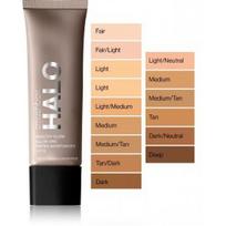 Smashbox Halo Tinted Moisturiser SPF25 atspalvį suteikiantis drėkinamasis veido kremas - Fair 40ml.