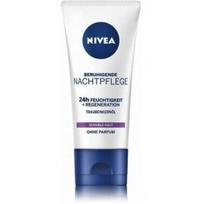 Nivea Soothing Night Cream 24h Moisture + Regeneration drėkinamasis naktinis veido kremas - 50 ml.