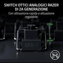 zaidimu klaviaturos razer v3 - Razer Huntsman V3 Pro Tenkeyless 8KHz ,  Klaviatūra žaidimams ,  Laidinė ,  JAV ,  Balta ,  Razer Analog Optical Switch Gen-2 - 1 nuotrauka