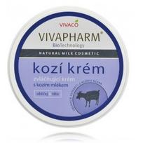 Vivaco VivaPharm veido ir kūno kremas su ožkos pienu visų tipų odai - 250 ml.