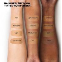 Smashbox Halo Tinted Moisturiser SPF25 atspalvį suteikiantis drėkinamasis veido kremas - Medium 12ml.