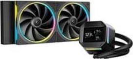 DeepCool LM240 Aušinimo skysčiu rinkinys 12 cm Juodas (Black)