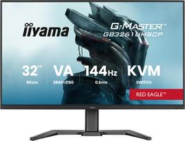 usb c monitorius - iiyama G-MASTER GB3261UHSCP-B1 31.5", 4K, VA, Juodas (Black) - 1 nuotrauka