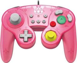 HORI Nintendo Switch Battle Pad (Princess Peach) GameCube Style Controller