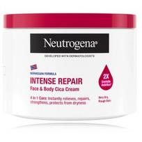 Neutrogena Intense Repair Face & Body Cica Cream intensyviai atkuriantis veido ir kūno kremas labai sausai odai - 400 ml.
