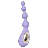 vibratoriai moterims - LELO Soraya Beads - analiniai karoliukai (Violetinė) - 1 nuotrauka