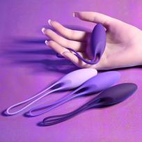 Playboy Pleasure Kegelio kamuoliukų rinkinys Violetinė (Purple)