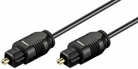 Goobay TOSLINK optinis skaitmeninis garso kabelis 2m Juodas (Black)