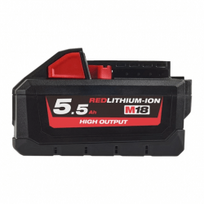 milwaukee akumuliatoriaus - Milwaukee M18 HB5.5, 18 V, 5,5 Ah - 1 nuotrauka