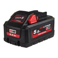 milwaukee akumuliatoriaus - Milwaukee M18 HB5.5, 18 V, 5,5 Ah - 2 nuotrauka