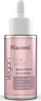 Nacomi Glow Serum Brightening Exfoliating Vegan šviesinantis ir šveičiantis serumas veidui - 40 ml.