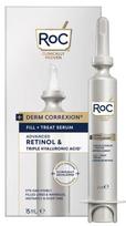 ROC Derm Correxion Serum Fill + Treat Serum raukšles užpildantis serumas veidui su retinoliu - 15 ml.