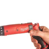 milwaukee atsuktuvai - Milwaukee M4 D-202 B; 4 V; 2x2,0 Ah akum. - 4 nuotrauka