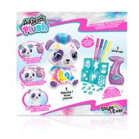 airbrush - Canal Toys Airbrush Plush Panda, įvairių spalvų, 25 cm - 11 nuotrauka